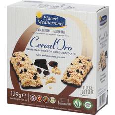Cibi e Bevande Piaceri Mediterranei Barretta Di Riso Con Mais E Cioccolato 129 g