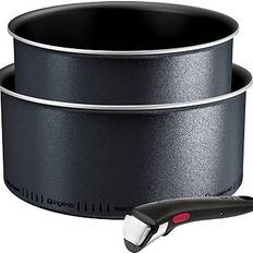 Tefal Set Tefal Ingenio So Light Kastruller om 3 Delar Set med lock