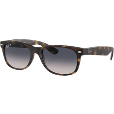 Ray-Ban New Wayfarer Polarized RB2132 865/78 5518 - Dark Tortoise
