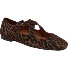 Billi Bi Ballerinaskor Billi Bi Ballerina A8314 Dam - Leopardo Arabica Suede