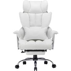 Efomao Efomao Ergonomisk DE-WHITE Kontorsstol 127cm