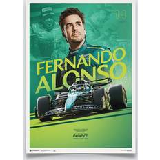 Interior Details Aston Martin Fernando Alonso 2024 2024 F1 Team Green Poster