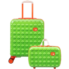 IT Luggage 4 Wheels Suitcase Sets IT Luggage Bobble Bloc Kids 2 Piece Suitcase Set