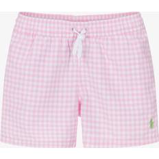 Ralph Lauren Børnetøj Ralph Lauren Gingham Swim Shorts - Pink