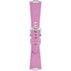Watch Straps Tissot Official PRX Strap 35mm Pink Leather