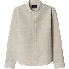 Beige Shirts Hackett London Porter Long Sleeve Shirt - Beige