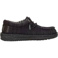 Hey Dude Wally Stretch Mesh Toddler 10T Black/Black