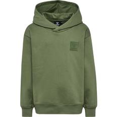 Piger Hoodies på tilbud Hummel HmlClean Hættetrøje - Olivine