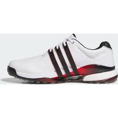 Adidas Black Golf Shoes adidas Tour360 25 Spikeless Golf Shoes - Cloud White/Core Black/Lucid Red