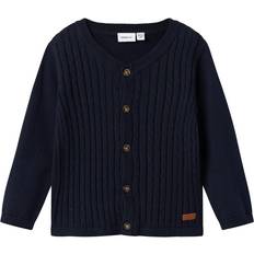 M Cardigans Children's Clothing Name It Organic Cotton Knitted Cardigan