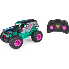 Monster Jam RC Neon Grave Digger fjernstyret bil 1:24
