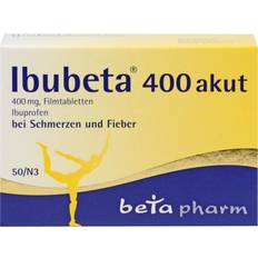 Rezeptfreie Arzneimittel Ibubeta 400 akut Filmtabletten 50 Stk. Tablette