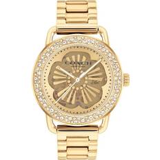 Coach Cruiser Automatic Gold-Tone Bracelet 37mm Gold One Size Fits All