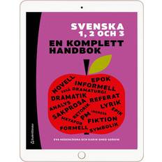 Svenska 1, 2 och 3 en komplett handbok Digital elevlicens 12 mån