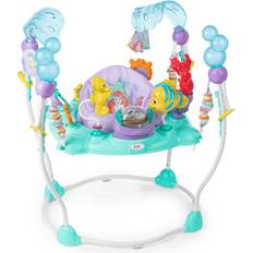 Bright Starts Disney Die kleine Meerjungfrau Meer von Aktivitten Baby Aktivittshopser mit interaktivem Spielzeug, Lichtern & Musik mit Disney Prinzessin Arielle, 6-12 Monate Blau