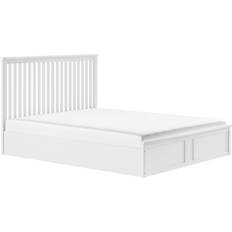 Flair Airedale Wooden Ottoman - White 103x205cm