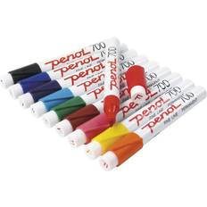 Hobbymaterial Penol Marker 700 ass. farver 1,5mm rund spids permanent
