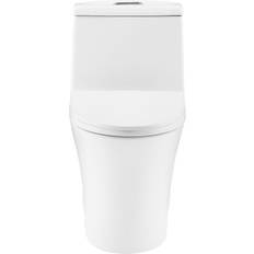 Toilets Swiss Madison Hugo One Piece Elongated Dual Flush Toilet 1.1 1.6 gpf