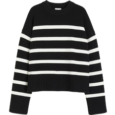 H&M Dame Sort Trøje Loose Fit