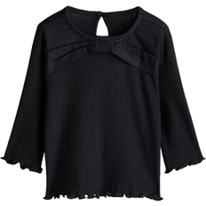 H&M Baby Bowdetail Jersey Top - Black