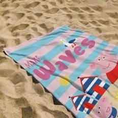 Character World Peppa Pig Waves Cotton Beach - Towel Blue