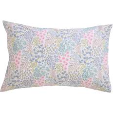 Argos Ditsy Floral Print Standard Pillowcase Pair Pillow Case Blue, Pink