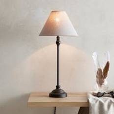 Dorma Bedford Black Table Lamp