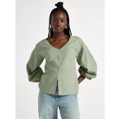 Lindex Blouse In Linen Blend