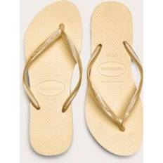 Flip-Flops PrettyLittleThing Havaianas Slim Flip Flops - Butter Yellow