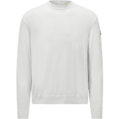 Moncler Men Tops Moncler x Mercedes-Benz By Nigo Logo Crewneck Sweatshirt - White