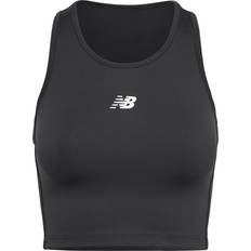 New Balance Linnen New Balance Nb Harmony Fitted Tank - Svart