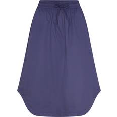 New Balance Kjolar New Balance Twill Midi Skirt - Marinblå