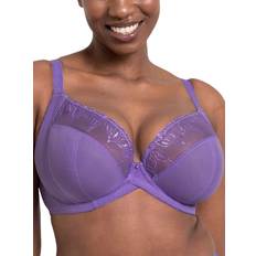 Purple Bras Curvy Kate Flare Full Plunge Side Support Multiway Bra - Amethyst Purple