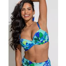 Pour Moi Free Spirit Bikini Top - Light Blue