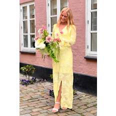 Dame - Gul Kjoler Noella Kameyella C Dress Butter Yellow