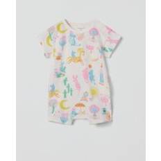 Vita Playsuits Barnkläder Polarn O. Pyret Playsuit Mumin