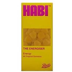 Gummies Vitamins & Minerals Habi The  Energiser  Energy  Gummies 60 pcs
