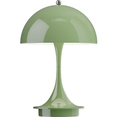 Panthella 160 portable v3 Louis Poulsen Panthella 160 Portable V3 Opaque Moss Green Table Lamp 24.1cm