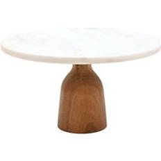 Round Marble - White