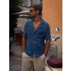 Frank Dandy Terry Shirt - Faded Denim