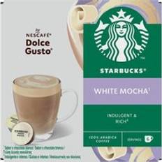 Starbucks Dolce Gusto White Mocha Pods Pack of 12