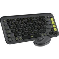 Bluetooth tangentbord och mus Logitech Pop Icon Combo Trådlös Keyboard