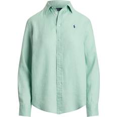 Polo Ralph Lauren Grøn Bluser Polo Ralph Lauren Classic Bluse - Mint
