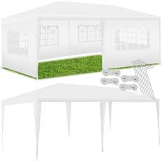 Tectake Paviljonger tectake Paviljong 3x6 m Vattentät UV-Skydd Snabbmontering med Plug-In System