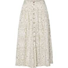 Y.A.S ara Long Skirt - Beige/Sand