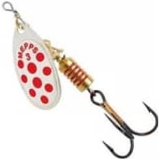 Mepps Fiskeutrustning Mepps Spinner Aglia Decoree-3 6,5g Silver/Röda Prickar