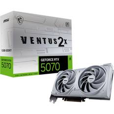 MSI 12 GB Grafikkort MSI GeForce RTX 5070 12G VENTUS 2X OC White