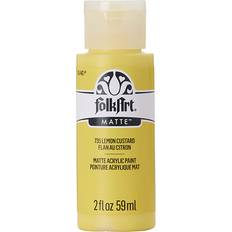 FolkArt Acrylic Paint in Assorted Colors 2 oz 735 Lemon Custard