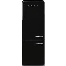 Smeg FAB38LBL6 Freestanding Fridge Freezer Black