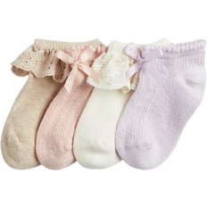H&M Baby 4er-Pack Kurzsocken - Lila
